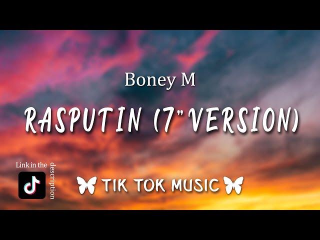 Boney M - Rasputin (7" Version)(Lyrics) He was big and strong in his eyes a flaming glow TikTok Song