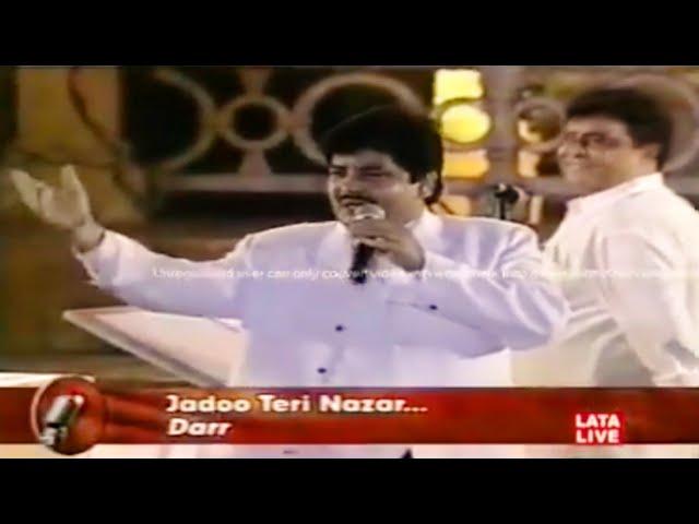 Jaadu Teri Nazar | Darr | Udit Narayan Live Performance | Lata Mangeshkar Concert 2001