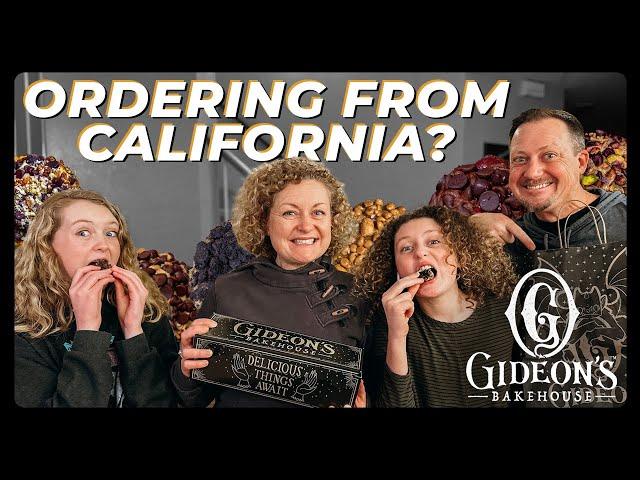 We Ordered Gideon's Bakehouse Cookies from California!