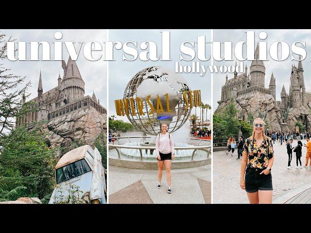 UNIVERSAL STUDIOS HOLLYWOOD | Hogwarts, Jurassic World, Springfield, & Studio Tour