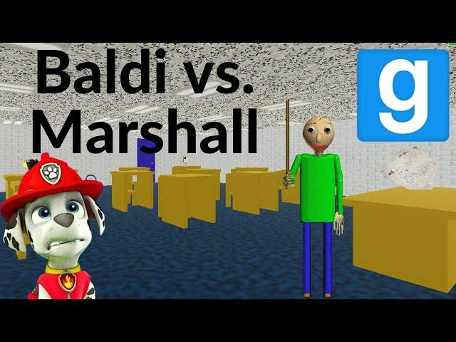 GMOD SANDBOX: Baldi vs Marshall