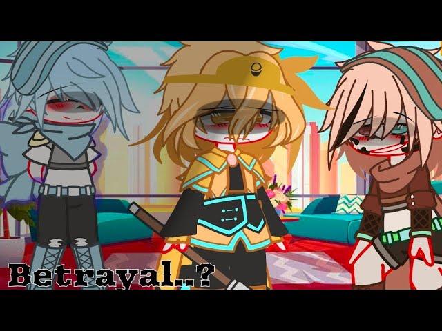 "Betrayal.." | traitor ink and swap au | mitzumi-chan | sans aus | undertale | gacha club | laggy