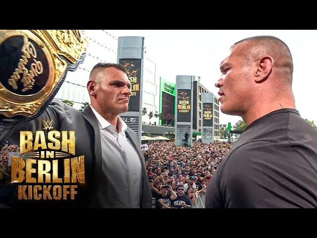 Randy Orton and Gunther are ready to make history: Bash in Berlin Kickoff 2024