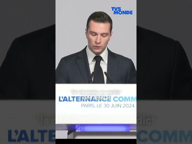 Le Rassemblement national arrive largement en tête