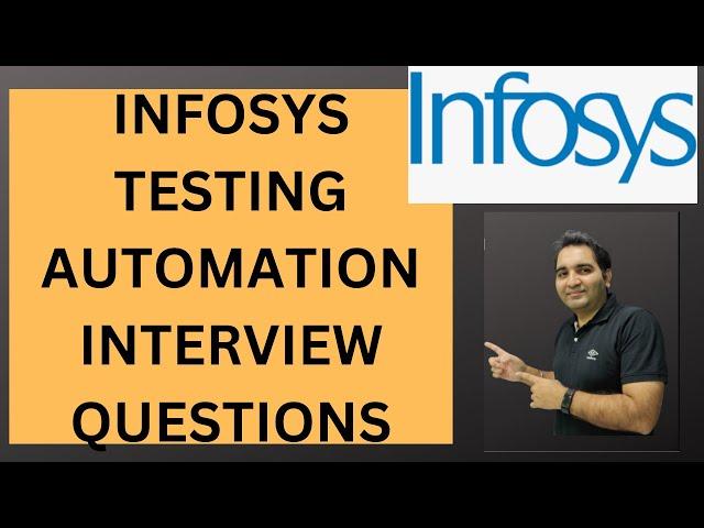 Infosys Automation Testing Interview Questions | Infosys Testing Interview Q&A