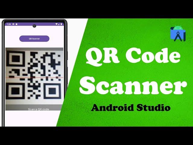 QR Code scanner with Android Studio 2024