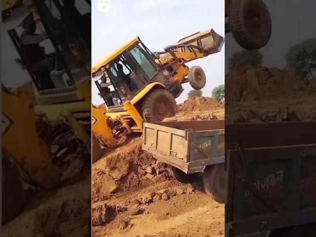 jcb accident video jcb danger stunt video #shorts