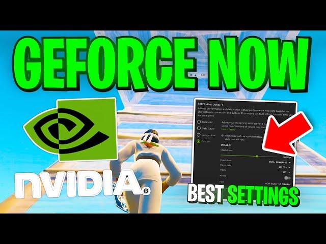 Why Geforce Now is AMAZING for Fortnite & Best Settings!