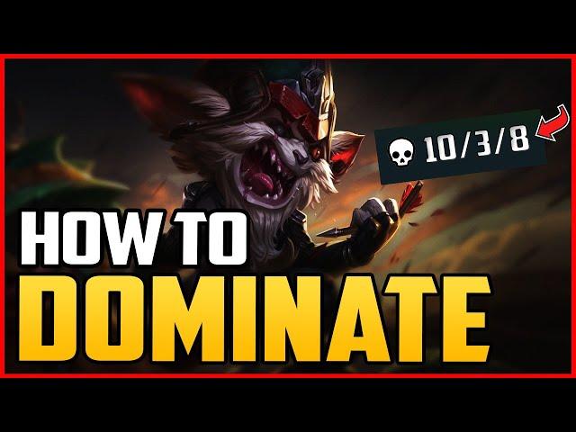 The Secret To Dominating Top Lane As Kled! l Feedaboi