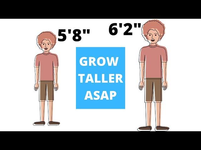 5 Foods to Grow Taller 2-4 inches in 1 Week in Seconds | Grow Taller in 1 Week