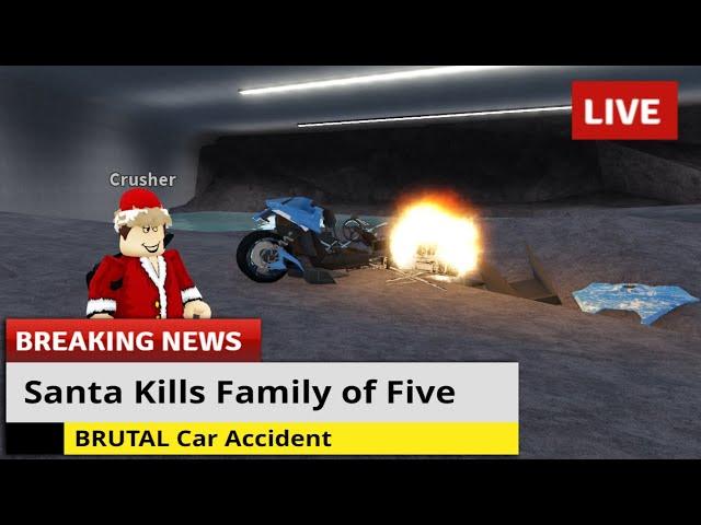 The Biggest Roblox Car Crash!