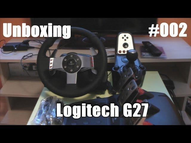 Unboxing #002 - Logitech G27 Lenkrad - [German][HD] "Mein neues Lenkrad!"