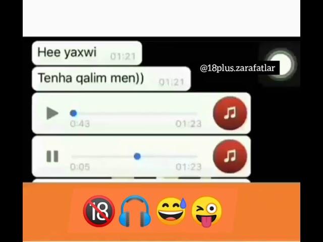 18+/ Whatsapp Ses Yazisi ; Adə D...ğun Yansın )))