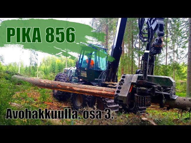 PIKA 856 avohakkuulla, osa 3/3.