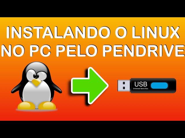 Como instalar o Linux pelo Pendrive em menos de 5 minutos!