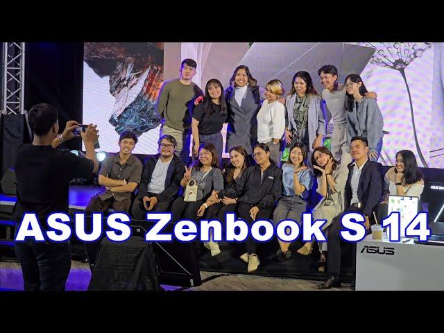 ASUS Zenbook S 14 AI PC Philippines Launch Experience