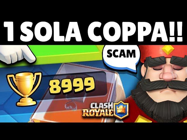 NON CI CREDO... 1 COPPA per FINIRE CLASH ROYALE!