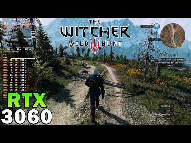 The Witcher 3: Wild Hunt | RTX 3060 | Ryzen 7 5800X | 4K - 1440p - 1080p | Ultra Settings