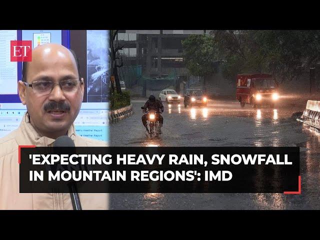 Western Disturbance will lead to heavy snowfall in Northern India; light rain expected in Delhi-NCR