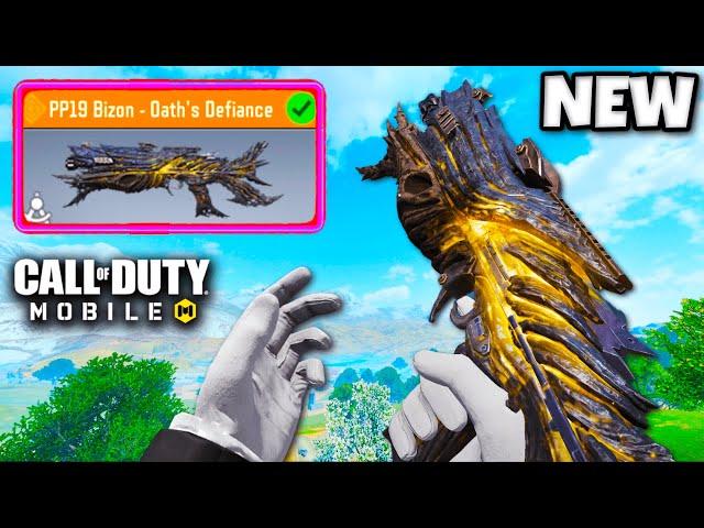 *NEW* LEGENDARY PP19 BIZON - OATH'S DEFIANCE  (COD MOBILE)