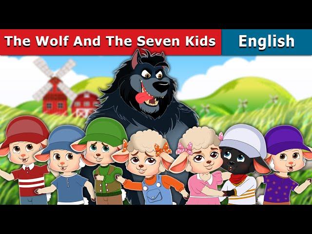 The Wolf And The Seven Kids | Stories for Teenagers | @EnglishFairyTales