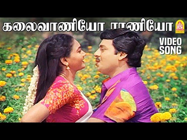 Kalaivaniyo Raniyo - HD VideoSong | கலைவாணியோ ராணியோ | Villu Patukaran | Ramarajan | Ilaiyaraja-SPB