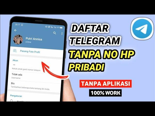 Cara Daftar Telegram Tanpa Nomor Hp Pribadi | Nokos Telegram