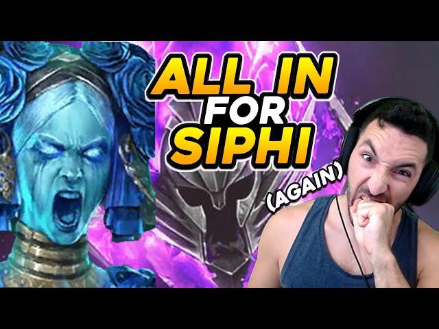 BREAKING MY F2P STATUS FOR SIPHI - ALL IN! | 10X SHARD PULLS | RAID SHADOW LEGENDS