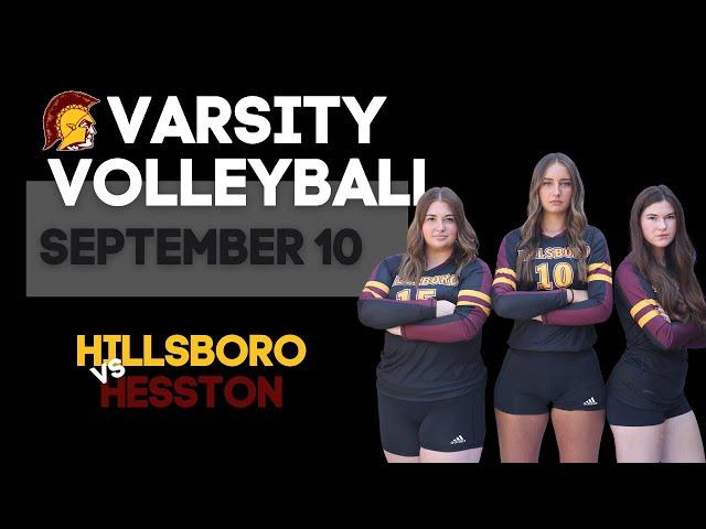 Varsity Volleyball - Hillsboro vs. Hesston