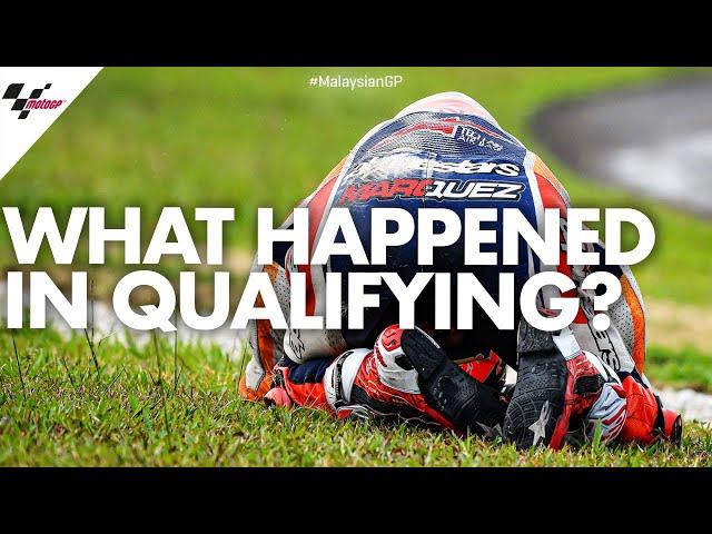 Mind games in Malaysia as Márquez crashes in Qualifying | 2019 #MalaysianGP