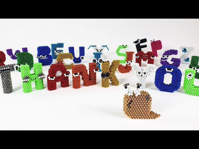 Alphabet Lore but Magnets (Magnetic Stop Motion)