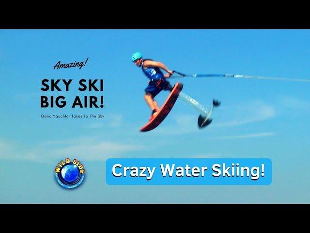 Sky Ski Hydrofoils In Florida!  Geno Yauchler On The Water.