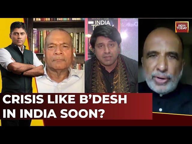 India First Debate: Crisis Like Bangladesh In India Soon? | Gaurav Sawant | Bangladesh Crisis News