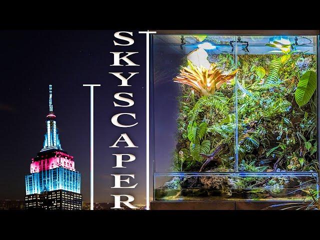 180 GALLON SKYSCRAPER RIVER TERRARIUM!!