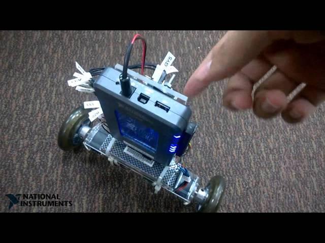 Two-Wheel Balancing Robot using FPGA based Real-time controller(myRIO)