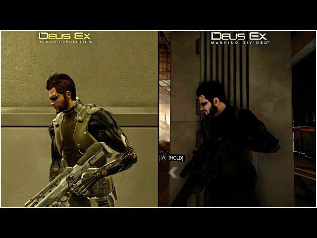 Deus Ex Human Revolution Vs Deus Ex: Mankind Divided | Comparison