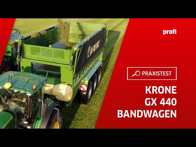 Bandwagen Krone GX 440 - Einer für alles?