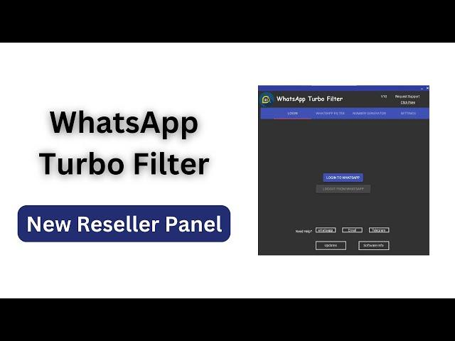 WhatsApp Number Filter Software | Super Turbo WhatsApp Filter Activation Panel |  WhatsApp Validator