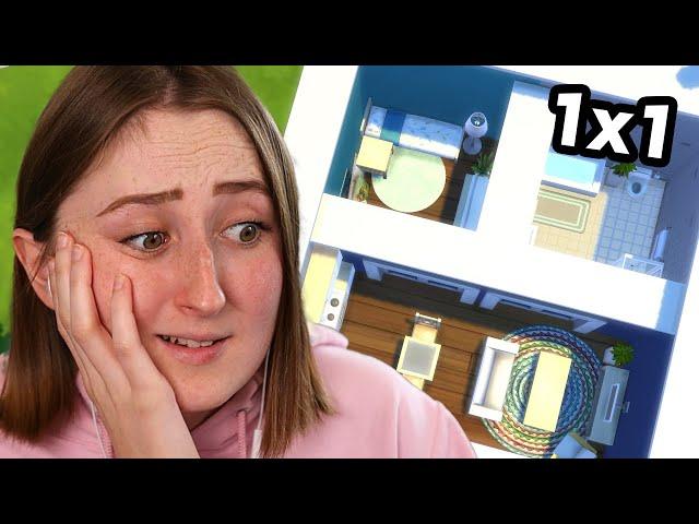 Building The TINIEST House Possible in The Sims 4