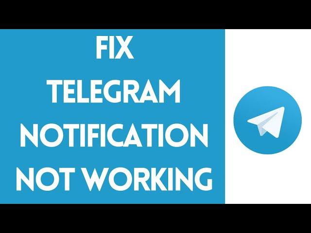 How To Fix Telegram Notifications Not Working