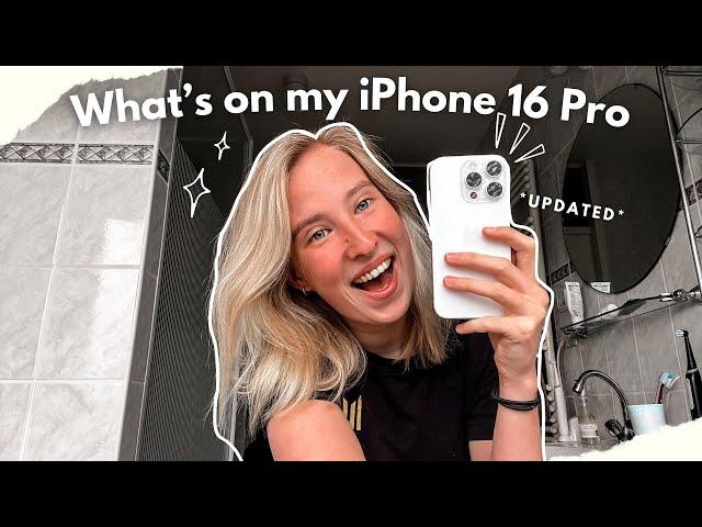 What’s On My iPhone 16 Pro  Updated!  | KIMS