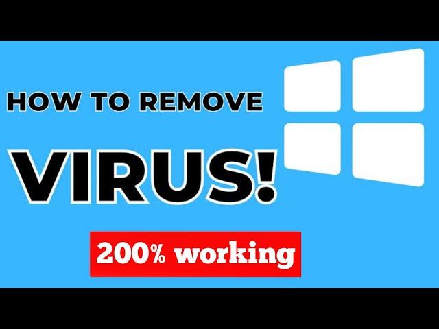 How to Remove Virus from Windows 10 Computer or Laptop| Delete All Viruses from Windows 10 PC (2023)