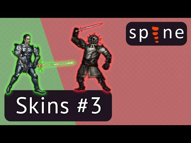 Spine 2D Tutorial : Different Proportions Skins