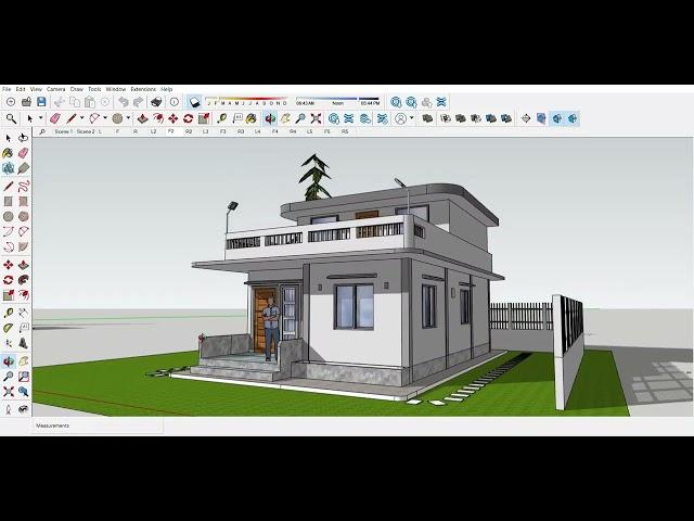 SketchUp 3D House Design No. 3 - Best Color Matches (CHECK THIS)