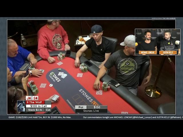 $100/$200 Limit Hold 'Em - Monday, July 24, 2017