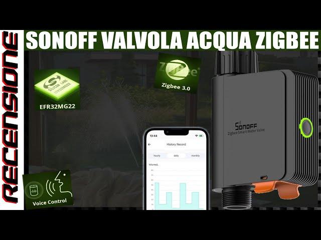 Smart water! REVIEW Sonoff BSP Zigbee Water Valve