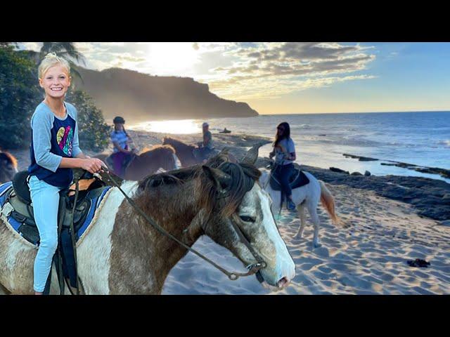 Horseback Riding on the Beach!