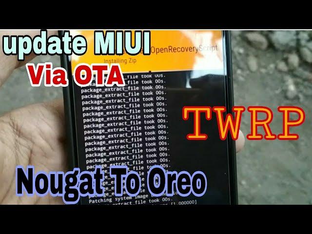 Update MIUI melalui OTA TWRP Orangefox || Xiaomi Redmi 5 Plus