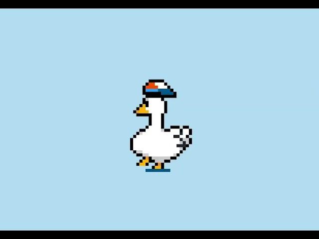 Dancing Duck Pixelated