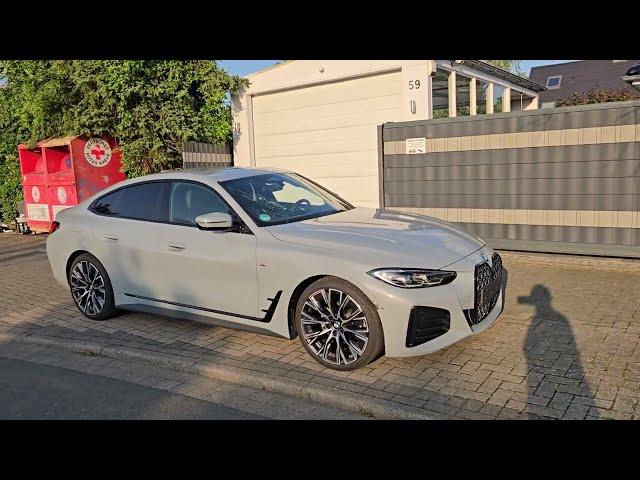 Präsentation BMW 420d xDrive M Sport Gran Coupe Head-UP Shadow-Line Webasto 2024